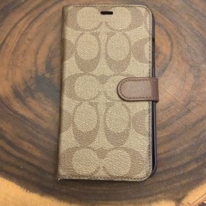 Coach IPhone XR Folio